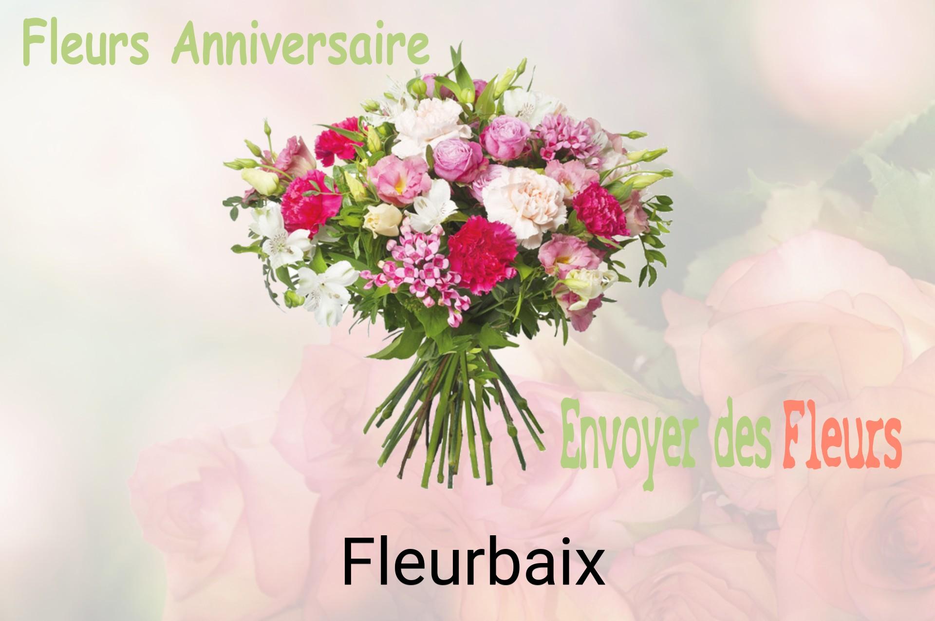 Bouquet de fleurs d’anniversaire livré à Fleurbaix